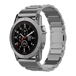 Bracelet titane magnétique Garmin Instinct 3 - 50mm (graphite)