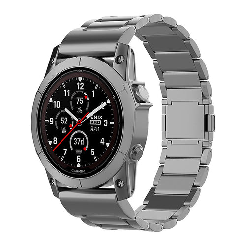 Garmin Fenix 8 - 47mm Magnetic Titanium Strap (Graphite)