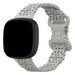 Fitbit Sense 2 Patterned Silicone Strap (Grey)
