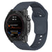 Bracelet silicone robuste Garmin Forerunner 935 (gris-bleu)