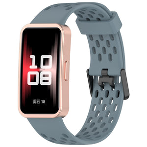 Bracelet silicone air Huawei Band 10 (grisbleu)