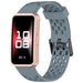 Bracelet silicone air Huawei Band 10 (grisbleu)