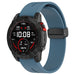 Bracelet silicone avec boucle-D Garmin Approach S70 - 47mm (bleu-gris)