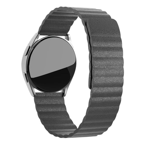 Bracelet cuir Loop Coros Apex 42mm (gris)