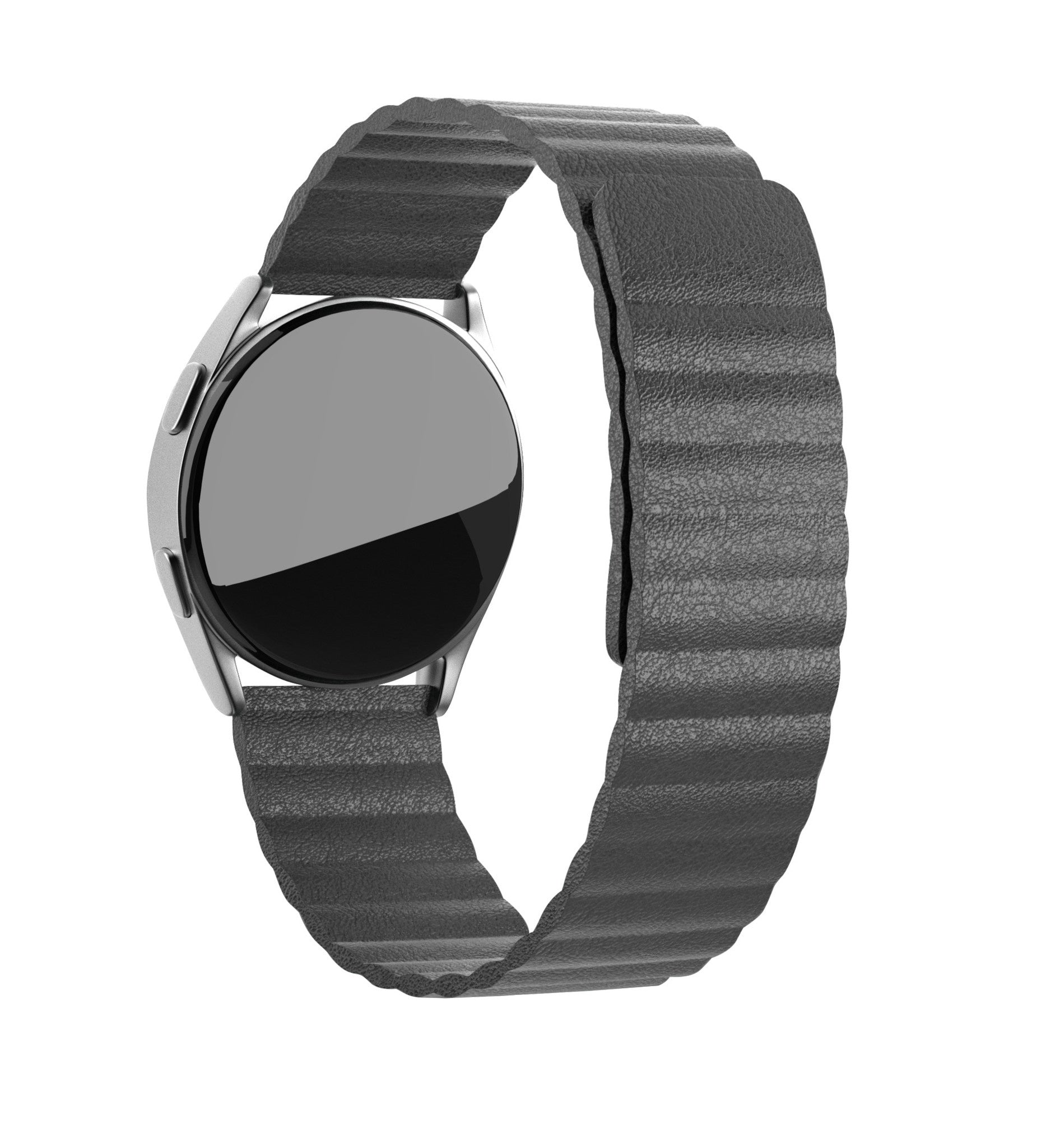 Bracelet cuir Loop Amazfit Bip 3 (Pro) (gris)