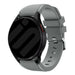 Bracelet silicone Samsung Galaxy Watch 6 - 44mm (gris)