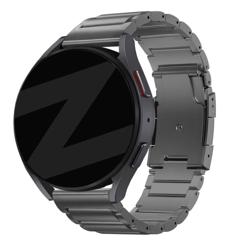 Bandz Bracelet titane 'Classic' Huawei Watch GT 7 Pro (graphite)