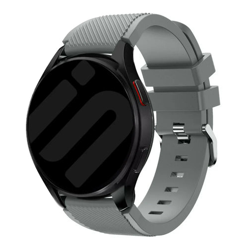 Bracelet silicone sergé Suunto Run (gris)