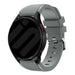 Bracelet silicone sergé Suunto Run (gris)