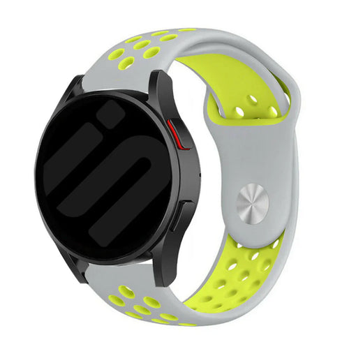 Bracelet sport Amazfit GTS 4 (gris/jaune)