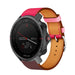 Bracelet cuir Polar Grit X Pro (rose vif/marron rouge)