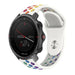 Bracelet sport Polar Grit X Pro (blanc/coloré)