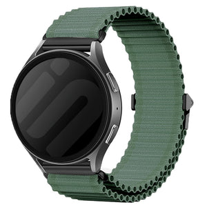 Bracelet nylon Outdoor Huawei Watch GT 5 Pro 46mm (vert foncé)