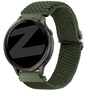 Bandz Bracelet tressé réglable Garmin Venu 4 - 41mm (vert)