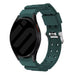 Bracelet silicone armure Samsung Galaxy Watch 6 - 44mm (vert foncé)