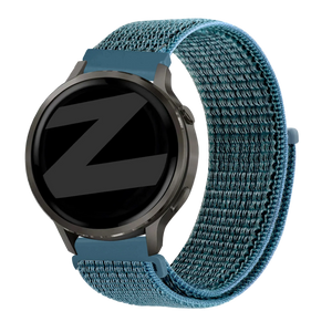 Bandz Garmin Forerunner 265s Nylon Loop Strap (Green-Grey)