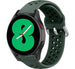 Bracelet silicone avec trous Samsung Galaxy Watch 4 40mm (vert armée)