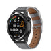 Bracelet cuir moderne Huawei Watch GT (gris)