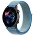 Bracelet nylon Garmin GTR 3 Pro (bleu)