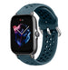 Bracelet silicone avec trous Amazfit GTS 3 (vert roche)