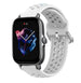Bracelet silicone avec trous Amazfit GTS 3 (blanc)