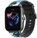 Bracelet camouflage Amazfit GTS 3 (bleu)