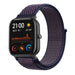 Bracelet nylon Xiaomi Amazfit GTS (violet-bleu)