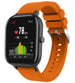 Bracelet silicone Xiaomi Amazfit GTS (orange)