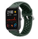 Bracelet silicone avec trous Xiaomi Amazfit GTS (vert armée)