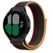 Bracelet nylon Samsung Galaxy Watch 4 40mm (dark cherry)