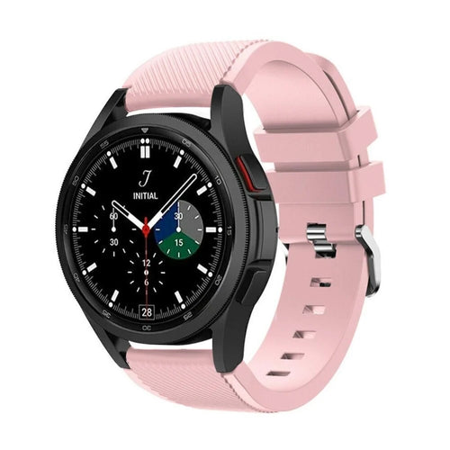 Bracelet silicone Samsung Galaxy Watch 4 Classic 46mm (rose)