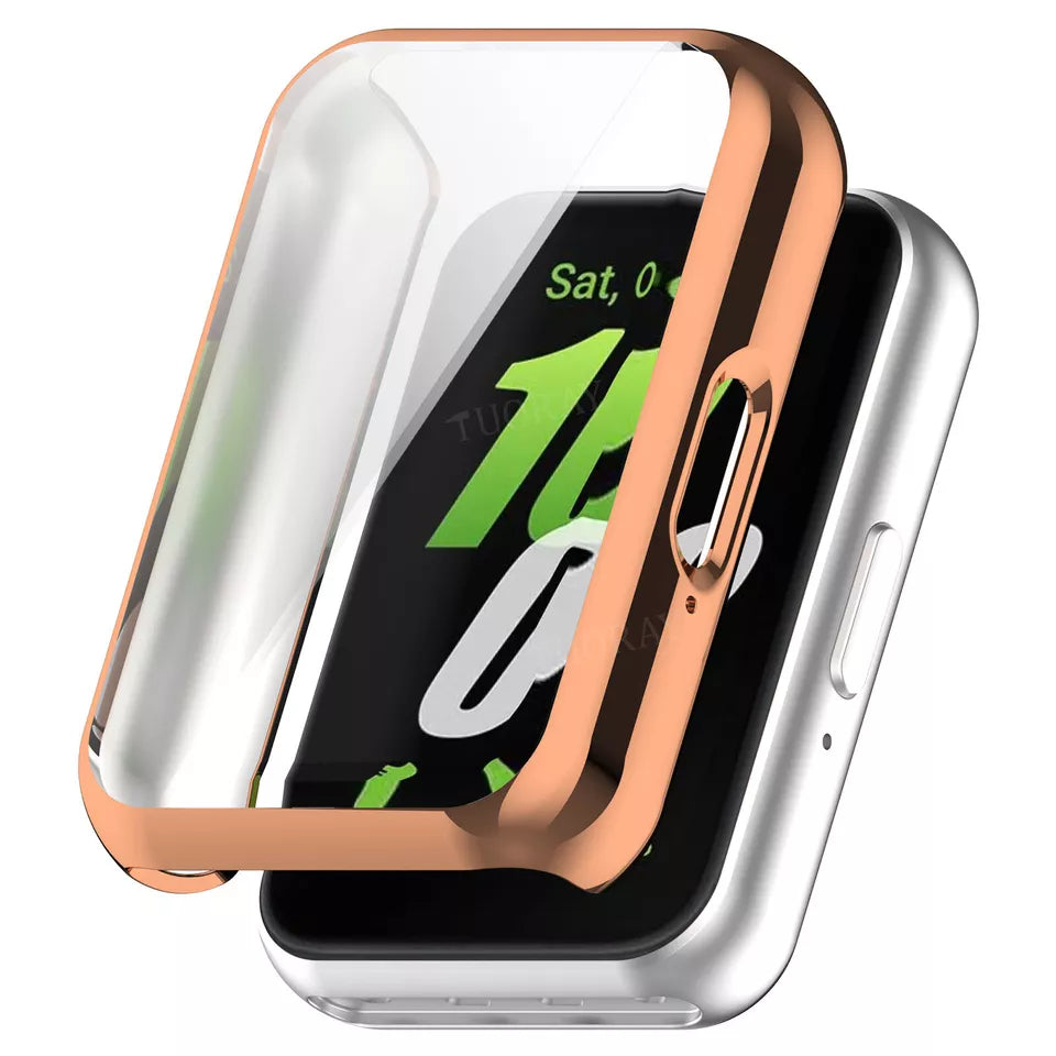 Coque en TPU Samsung Galaxy Fit 3 (or rose)