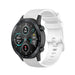 Bracelet silicone luxe Honor Magic Watch 2 (blanc)