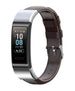Bracelet cuir Huawei Band 3/4 Pro (marron foncé)