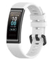 Bracelet silicone Huawei Band 3/4 Pro (blanc)