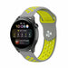 Bracelet sport Huawei Watch 3 (Pro) (gris/jaune)