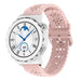 Bracelet silicone à motifs Huawei Watch GT 3 Pro 43mm (rose)
