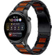 Huawei Watch 3 (Pro) Wood/Steel Strap (Black)