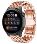 Bracelet acier dragon Huawei Watch 3 (Pro) (or rose)