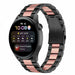 Bracelet acier Huawei Watch 3 (Pro) (noir/rose)
