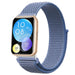 Bracelet nylon Huawei Watch Fit 2 (bleu)
