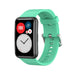 Bracelet silicone Huawei Watch Fit (aqua)