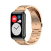 Bracelet acier Huawei Watch Fit New (or rose)