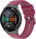 Bracelet silicone Huawei Watch GT 2e (bordeaux)