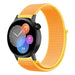 Bracelet nylon Huawei Watch GT 3 42mm (jaune clair)