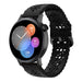 Bracelet silicone à motifs Huawei Watch GT 3 42mm (noir)