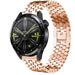 Bracelet acier poisson Huawei Watch GT 3 46mm (or rose)