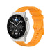 Bracelet silicone luxe Huawei Watch GT 3 Pro 46mm (orange)