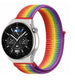 Bracelet nylon Huawei Watch GT 3 Pro 46mm (arc-en-ciel)
