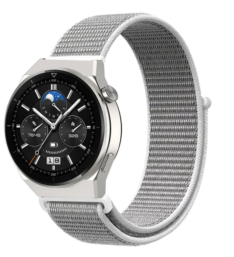 Nylon Strap, on a watch, 3/4 front view